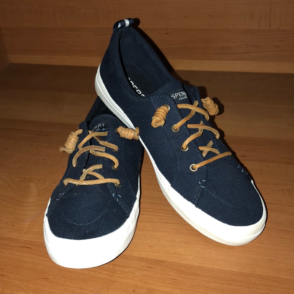 Navy Blue Sperry Top-Sider